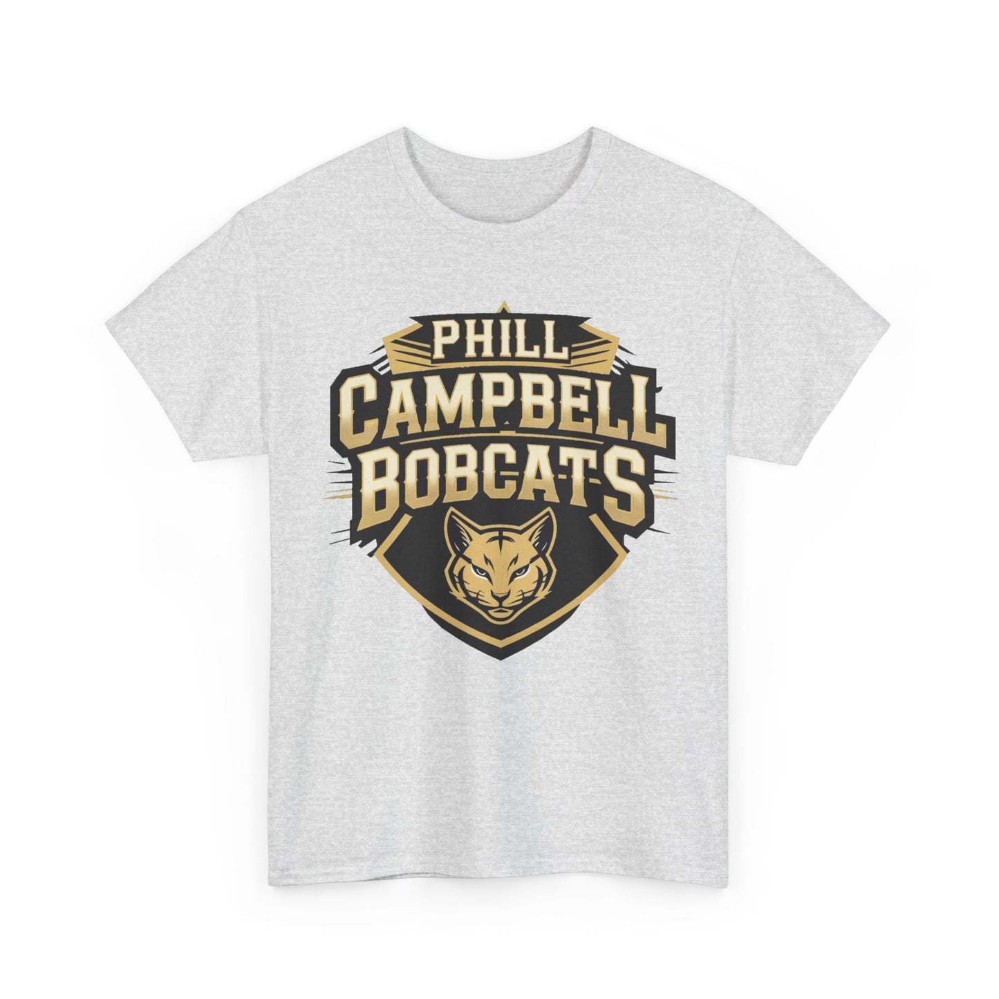 Adult Tee \ Phill Campbell Bobcats \ PCB1