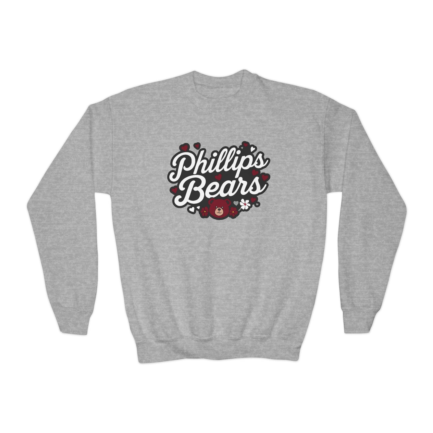 Youth Crewneck Sweatshirt \ Phillip's Bears \ PBG1