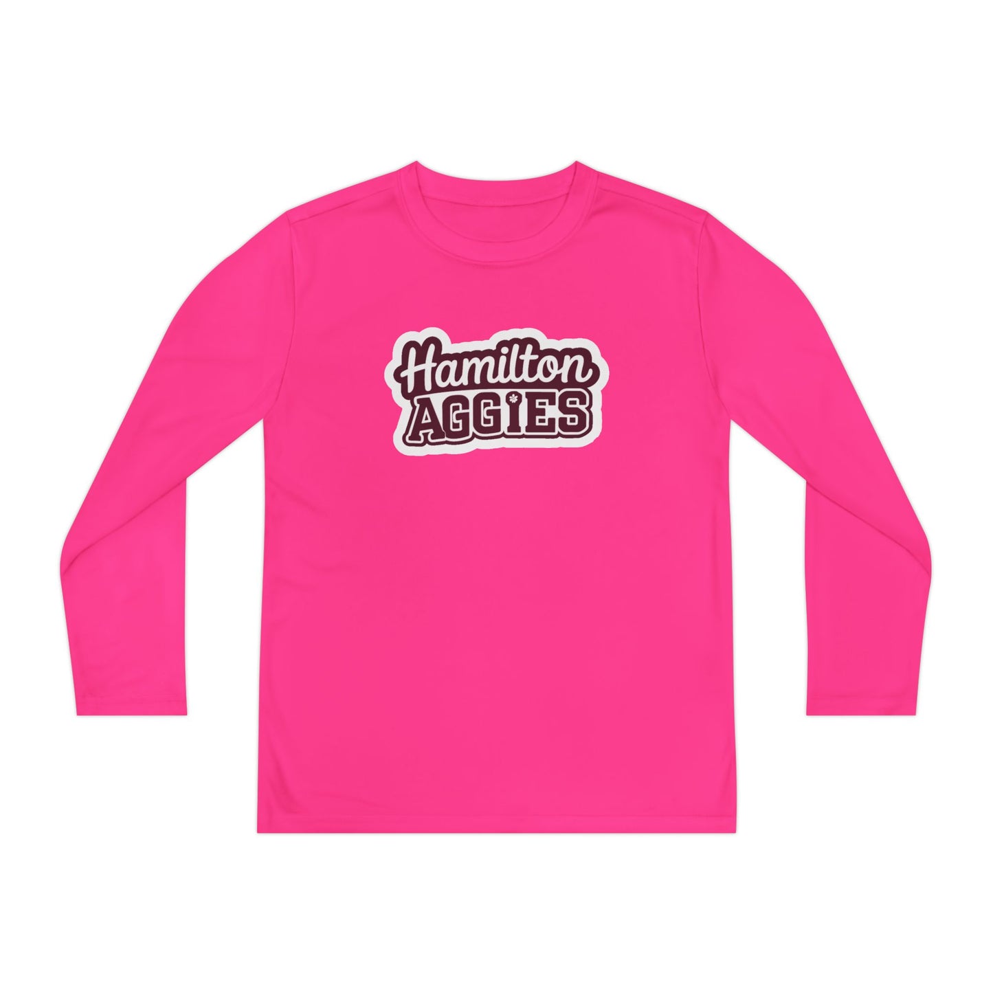 Youth Long Sleeve Tee \ Hamilton Aggies \ HAG2