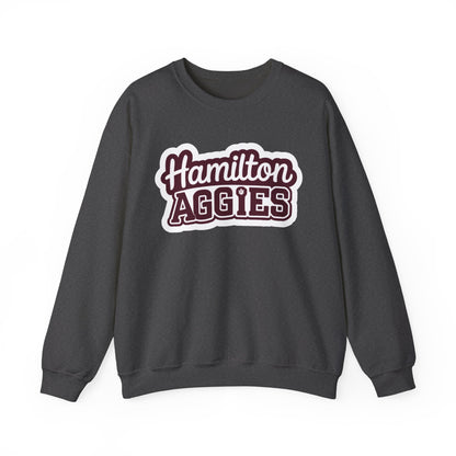 Adult Crewneck Sweatshirt \ Hamilton Aggies \ HAG2
