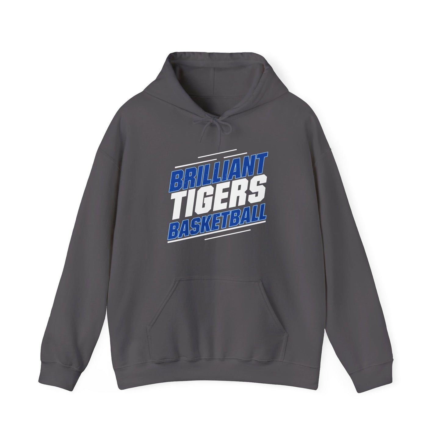 Adult Hoodie Sweatshirt \ Brilliant Tigers Basketball \ BTBK2