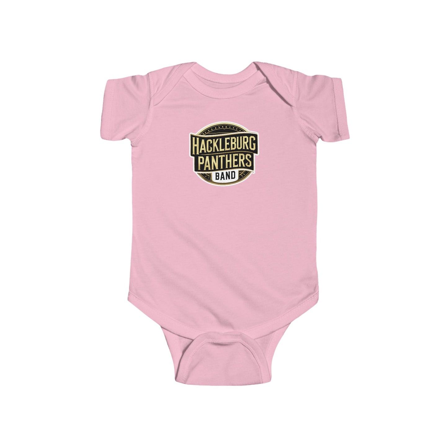 Short Sleeve Baby Bodysuit \ Hackleburg Panthers Band \ HPB2