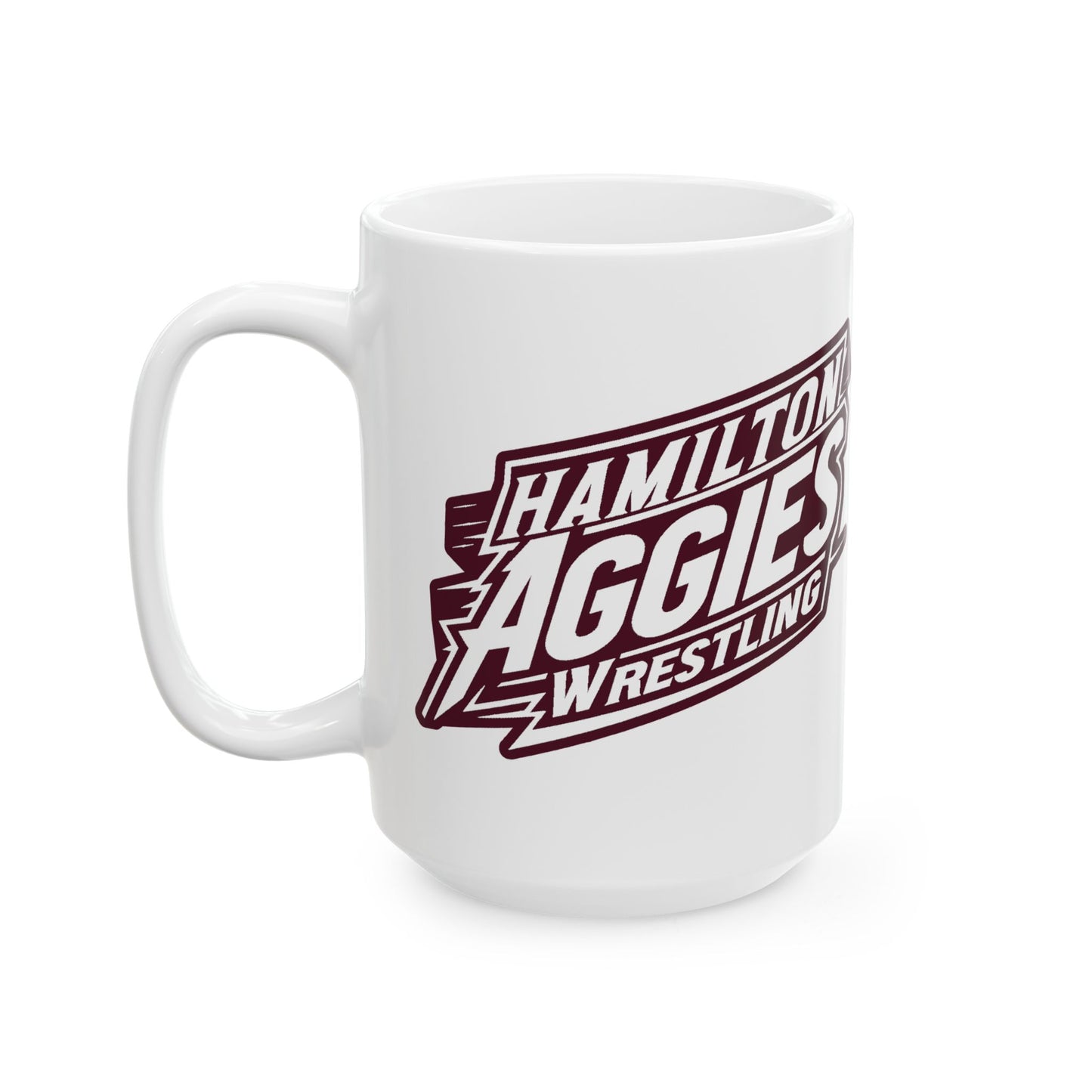 Coffee Cup \ Hamilton Aggies Wrestling \ HAW1