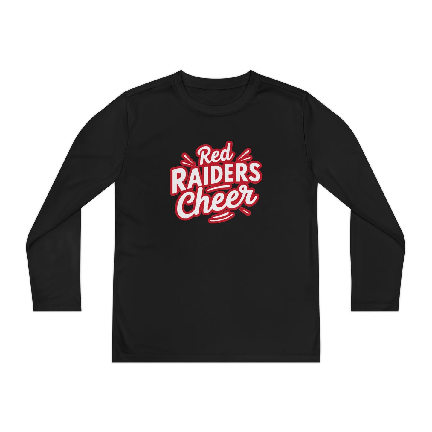 Youth Long Sleeve Tee \ Marion County Red Raiders Cheer \ MCC1