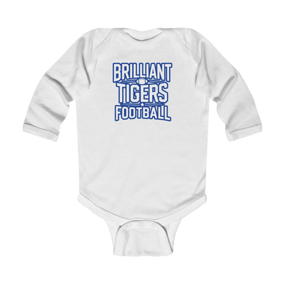 Long Sleeve Baby Bodysuit \ Brilliant Tigers Football \ BTF1