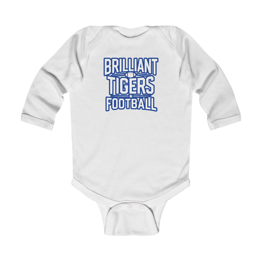 Long Sleeve Baby Bodysuit \ Brilliant Tigers Football \ BTF1