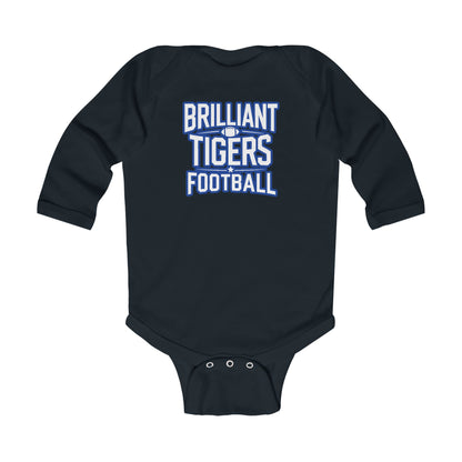 Long Sleeve Baby Bodysuit \ Brilliant Tigers Football \ BTF1