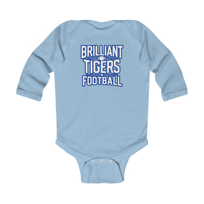 Long Sleeve Baby Bodysuit \ Brilliant Tigers Football \ BTF1