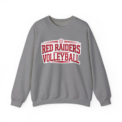 Adult Crewneck Sweatshirt \ Marion County Red Raiders Volleyball \ MCV2