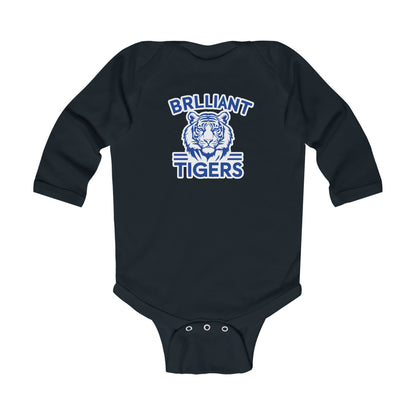 Long Sleeve Baby Bodysuit \ Brilliant Tigers \ BT1