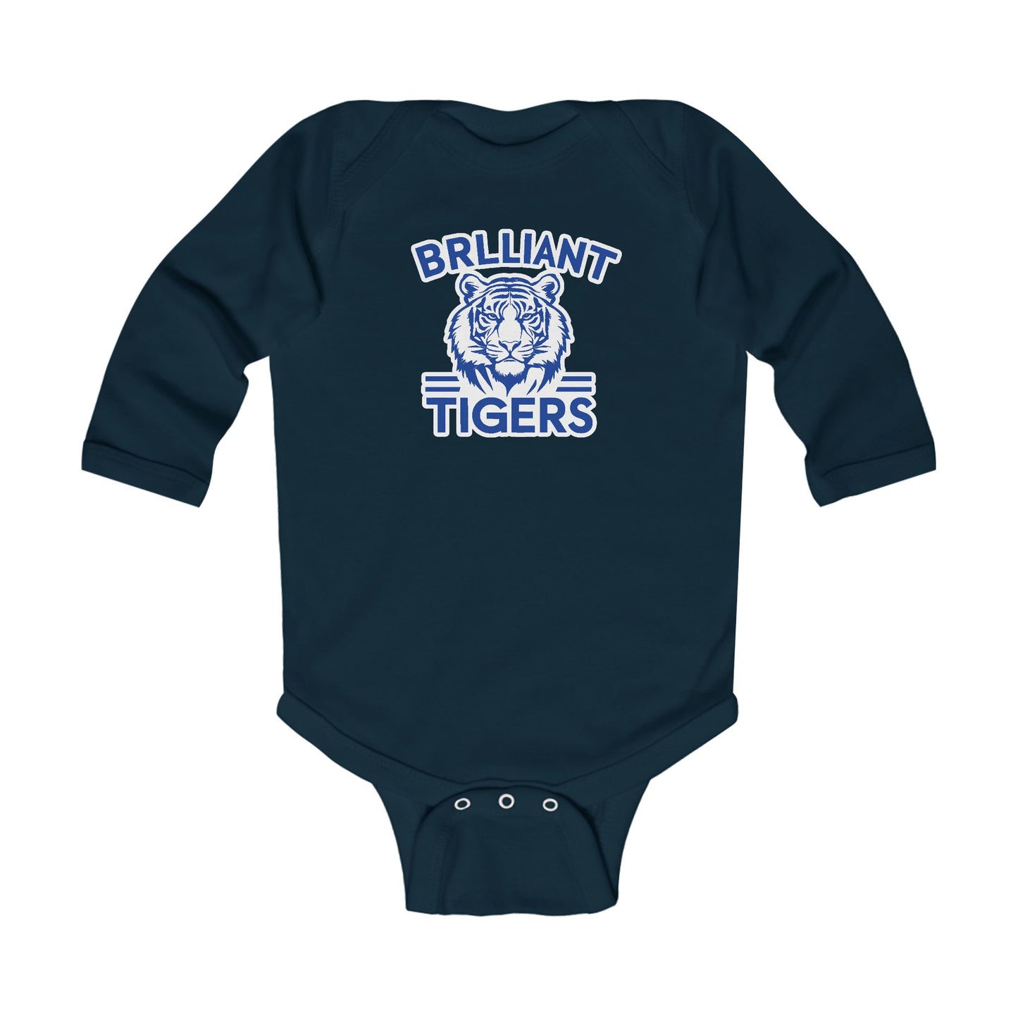 Long Sleeve Baby Bodysuit \ Brilliant Tigers \ BT1