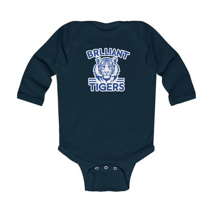 Long Sleeve Baby Bodysuit \ Brilliant Tigers \ BT1
