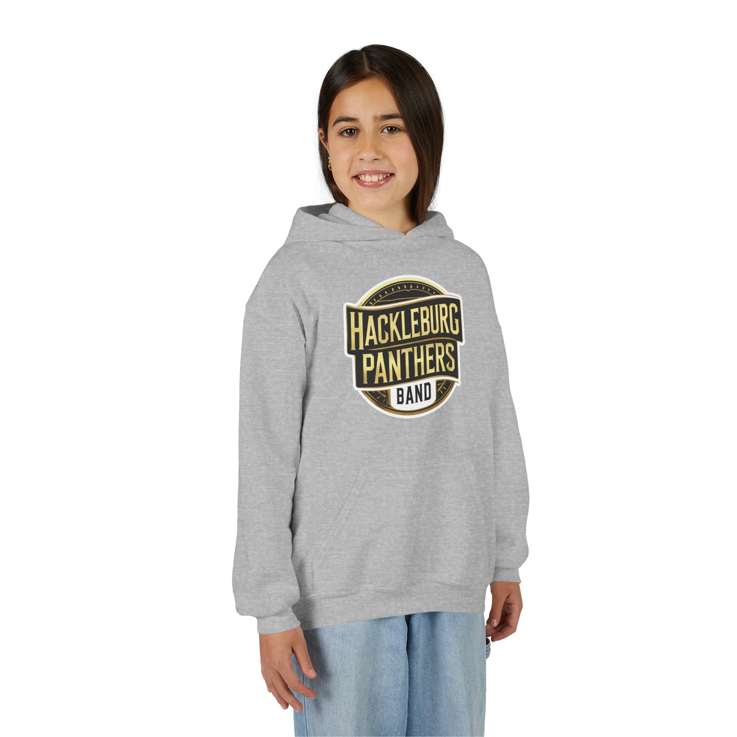 Youth Hoodie Sweatshirt \ Hackleburg Panthers Band \ HPB2