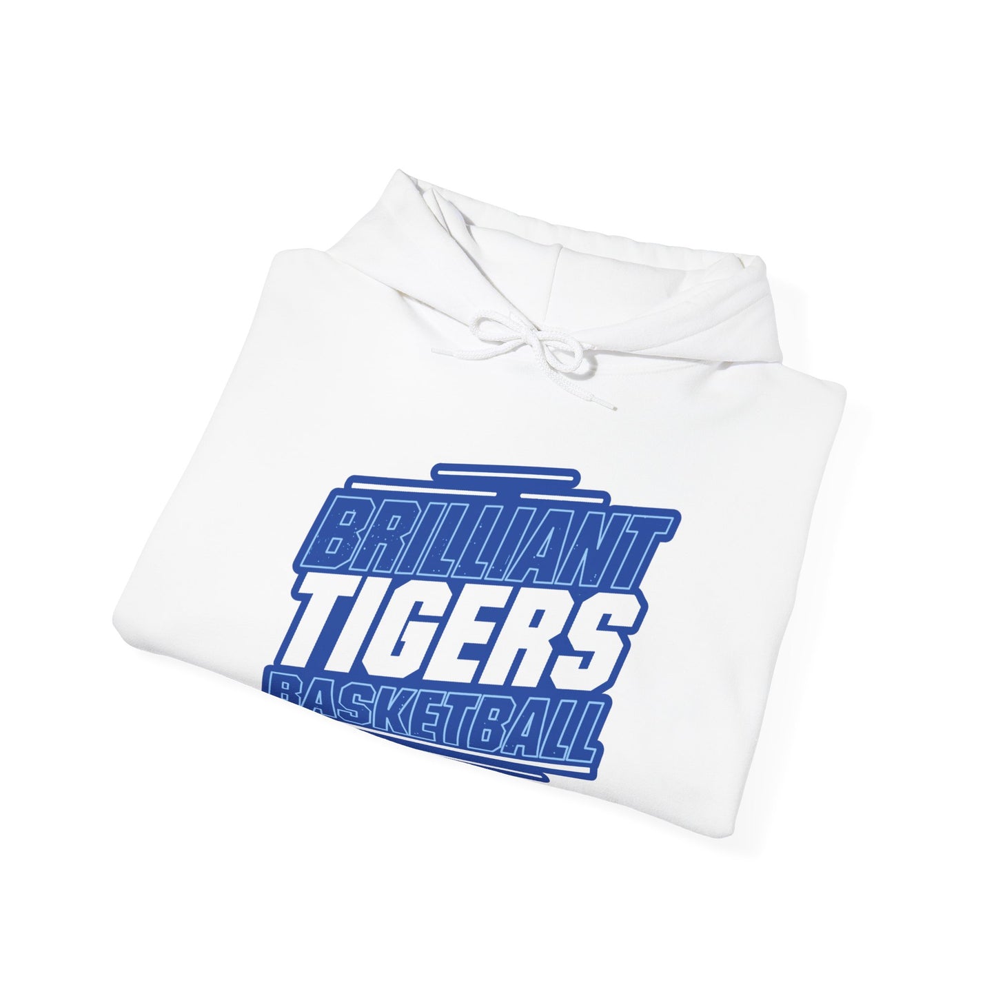 Adult Hoodie Sweatshirt \ Brilliant Tigers Basketball \ BTBK2