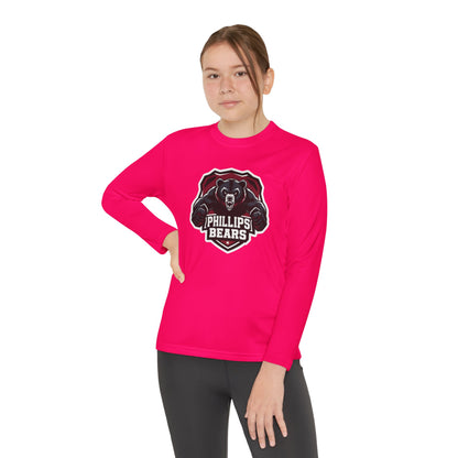 Youth Long Sleeve Tee \ Phillips Bears \ PB2