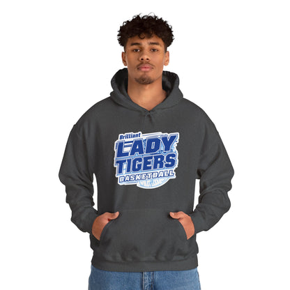Adult Hoodie Sweatshirt \ Brilliant Tigers Basketball \ BTBKG2