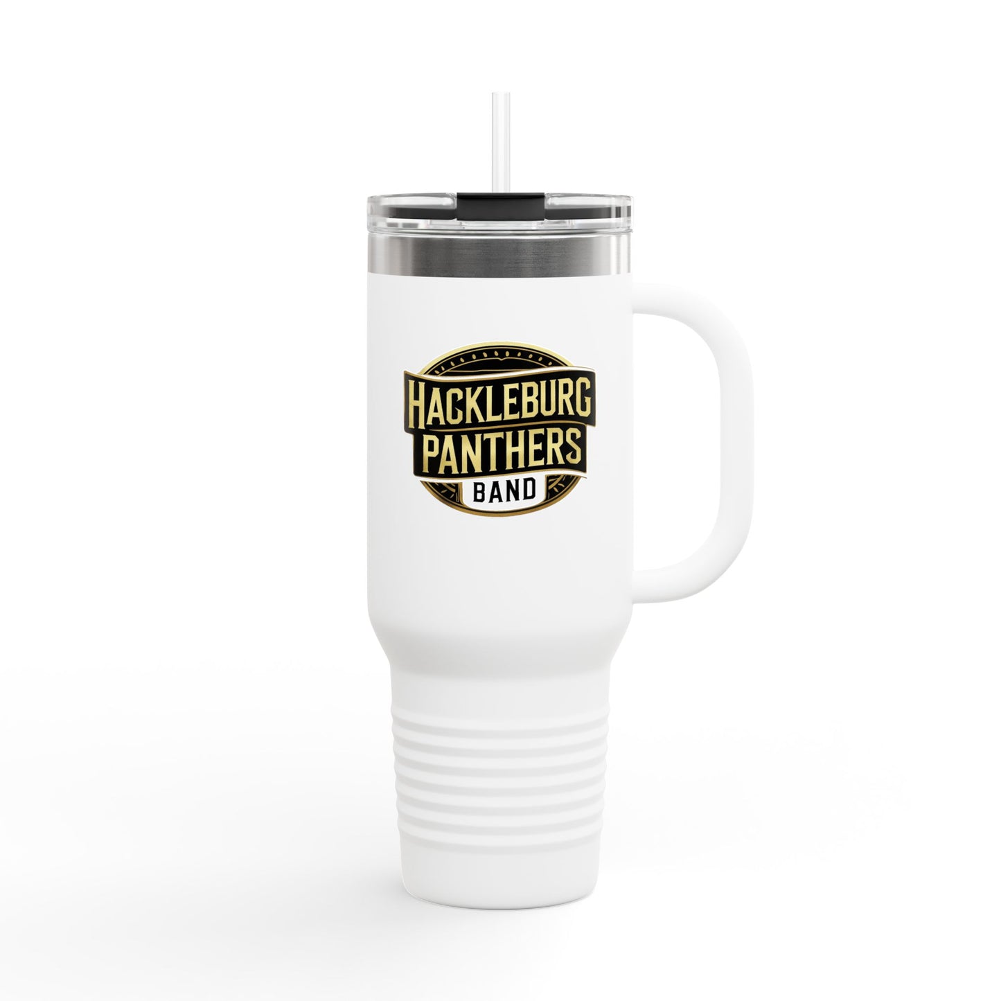 40oz Insulated Tumbler \ Hackleburg Panthers Band \ HPB2