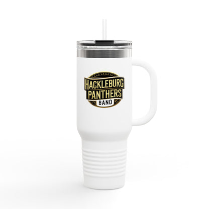 40oz Insulated Tumbler \ Hackleburg Panthers Band \ HPB2
