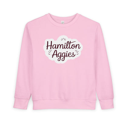 Toddler Crewneck Sweatshirt \ Hamilton Aggies \ HAG1
