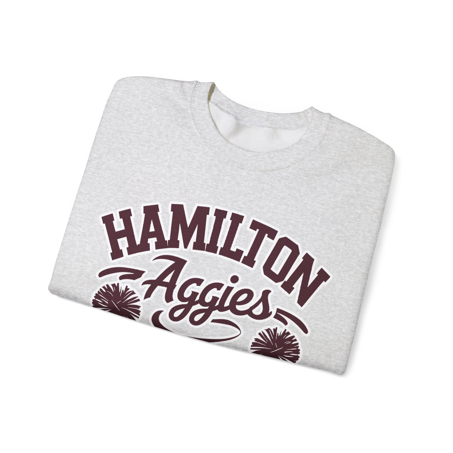 Adult Crewneck Sweatshirt \ Hamilton Aggies Cheer \ HAC2