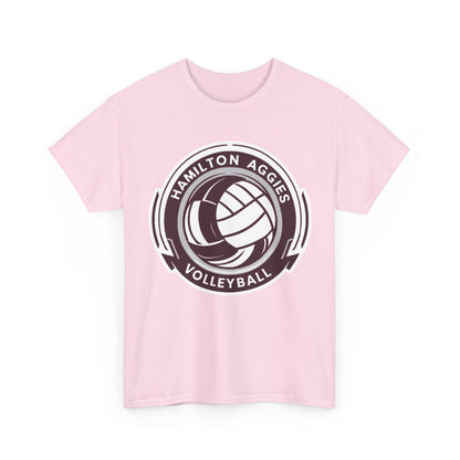 Adult Tee \ Hamilton Aggies Volleyball \ HAV1