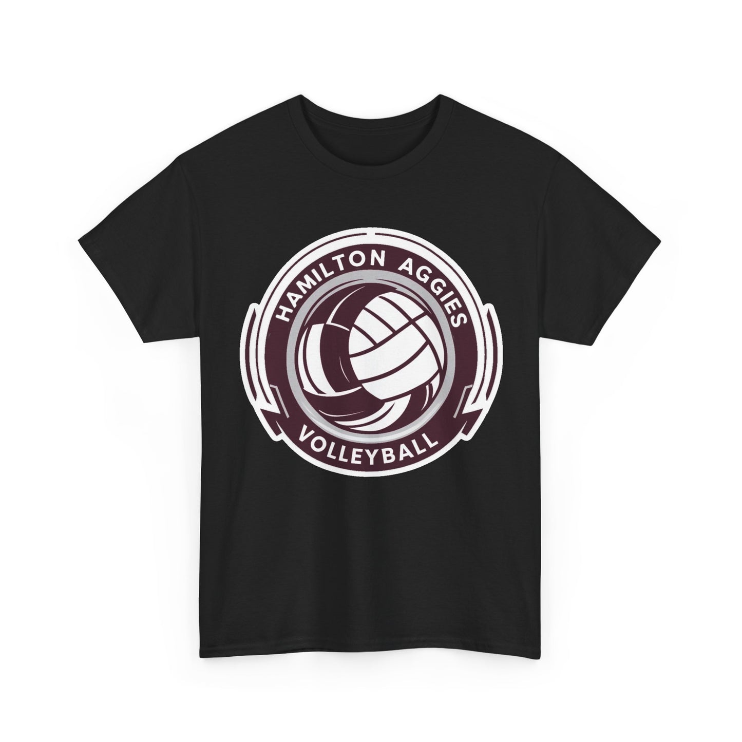 Adult Tee \ Hamilton Aggies Volleyball \ HAV1