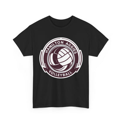 Adult Tee \ Hamilton Aggies Volleyball \ HAV1