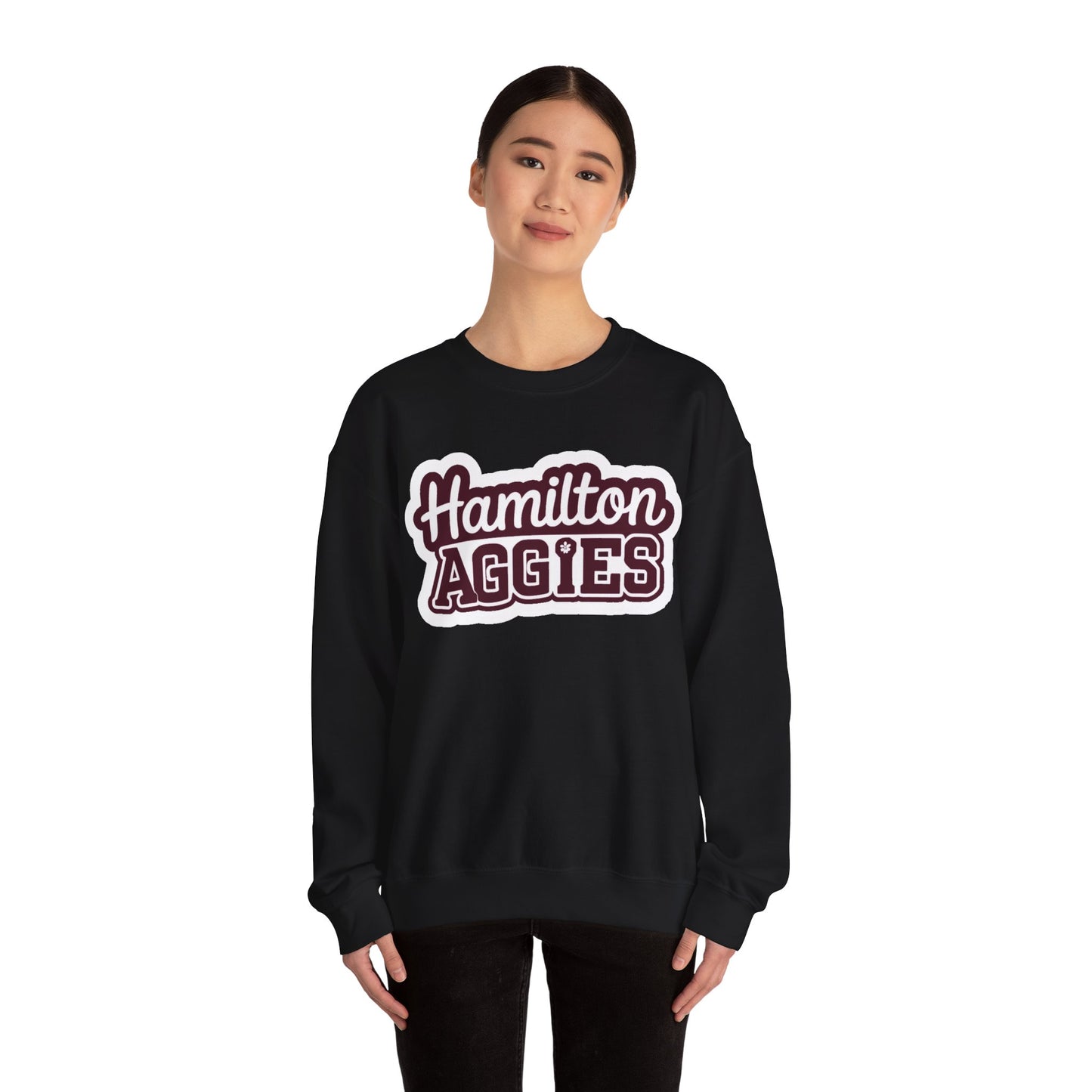 Adult Crewneck Sweatshirt \ Hamilton Aggies \ HAG2