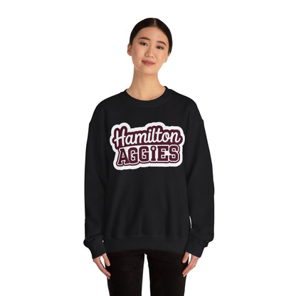 Adult Crewneck Sweatshirt \ Hamilton Aggies \ HAG2