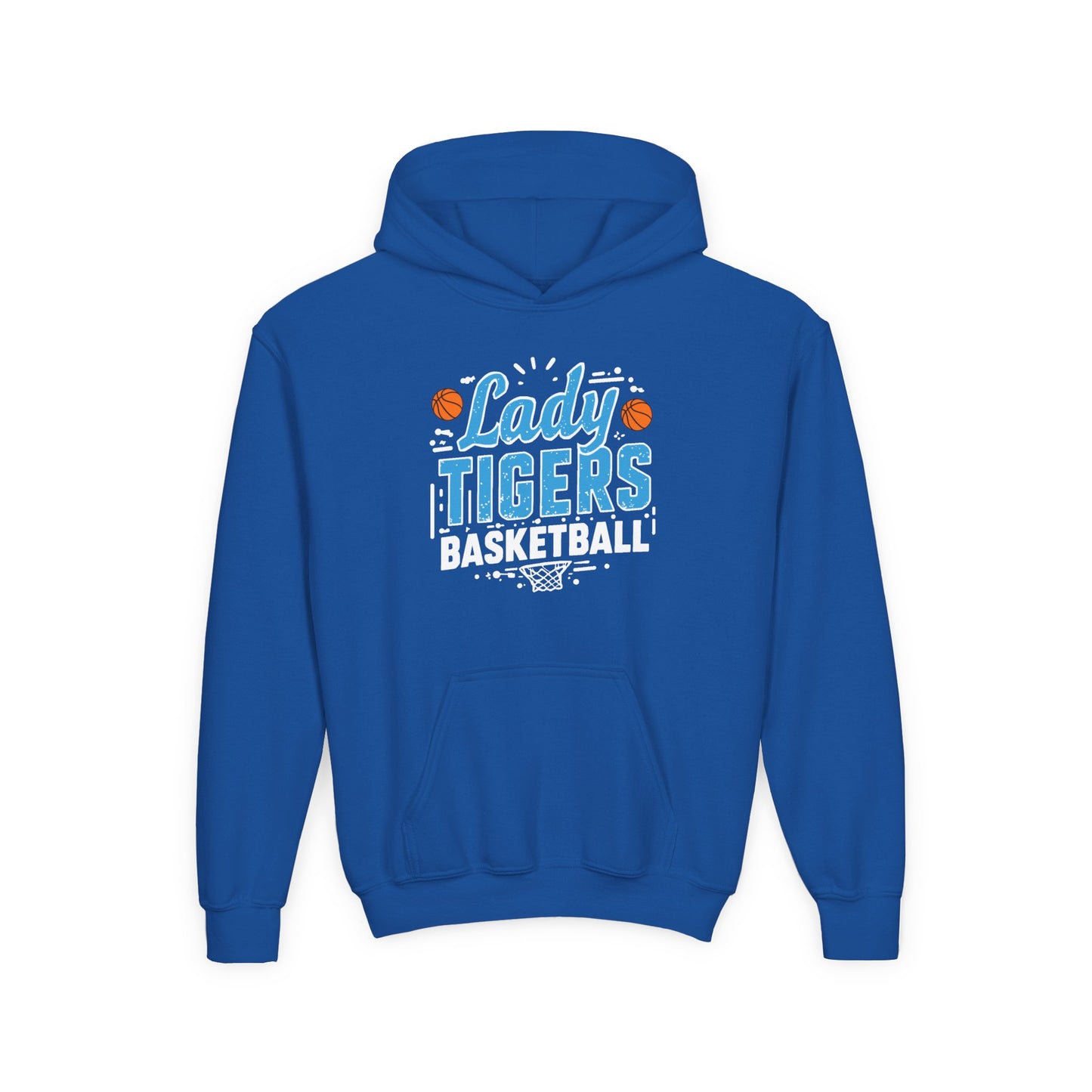 Youth Hoodie Sweatshirt \ Brilliant Tigers Basketball \ BTBKG1