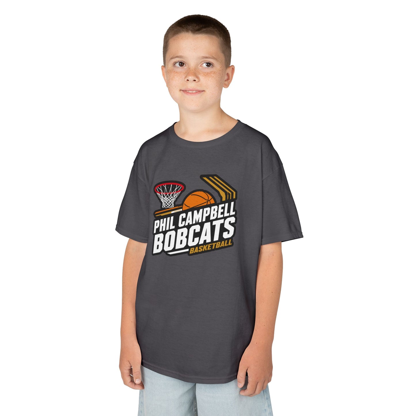 Youth Tee \ Phil Campbell Bobcats Basketball \ PCBBK1