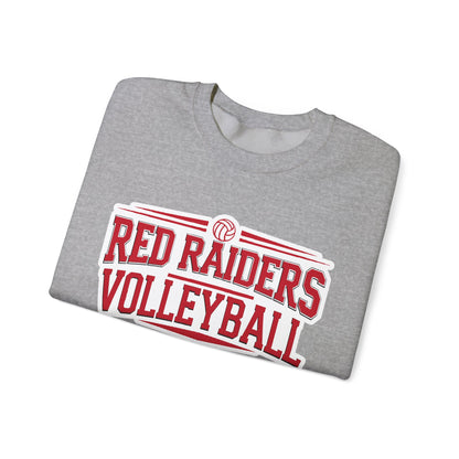 Adult Crewneck Sweatshirt \ Marion County Red Raiders Volleyball \ MCV2
