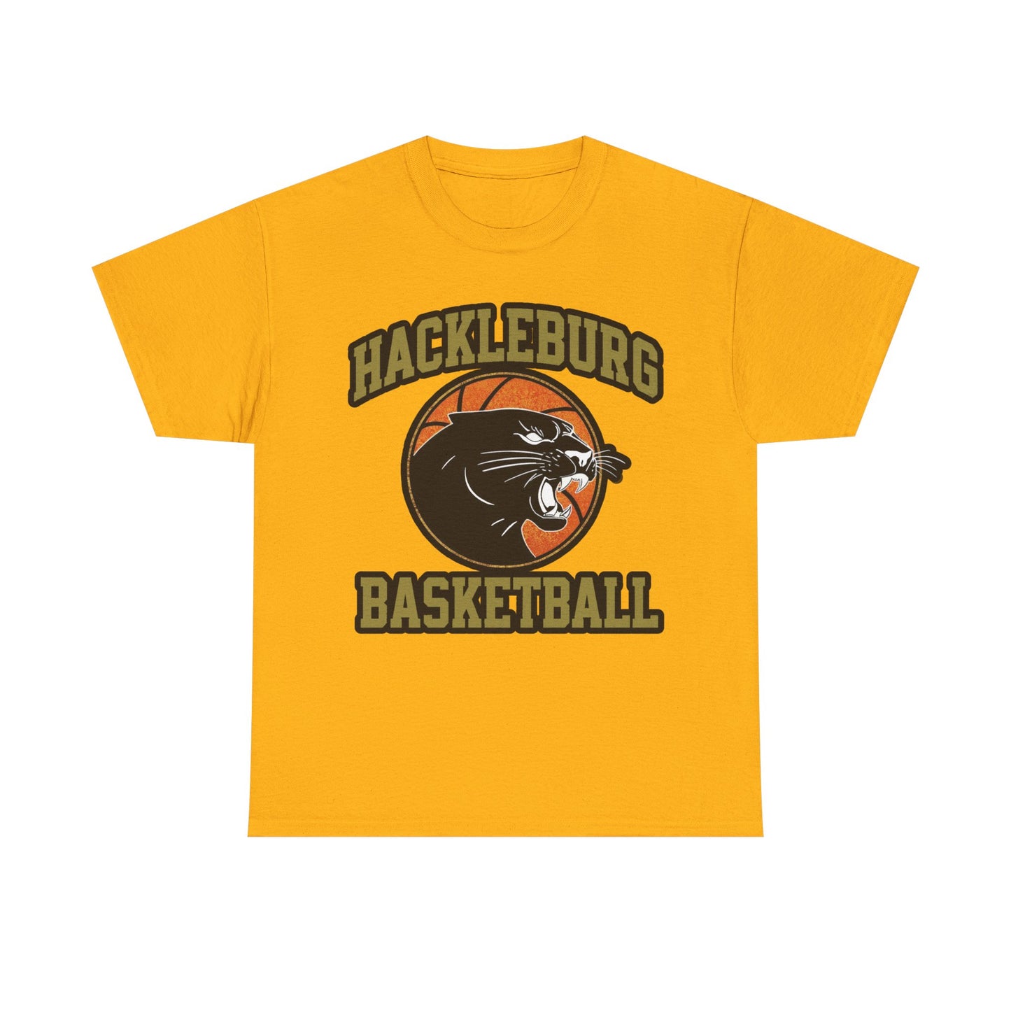 Adult Tee \ Hackleburg Panther Basketball \ HPBK1