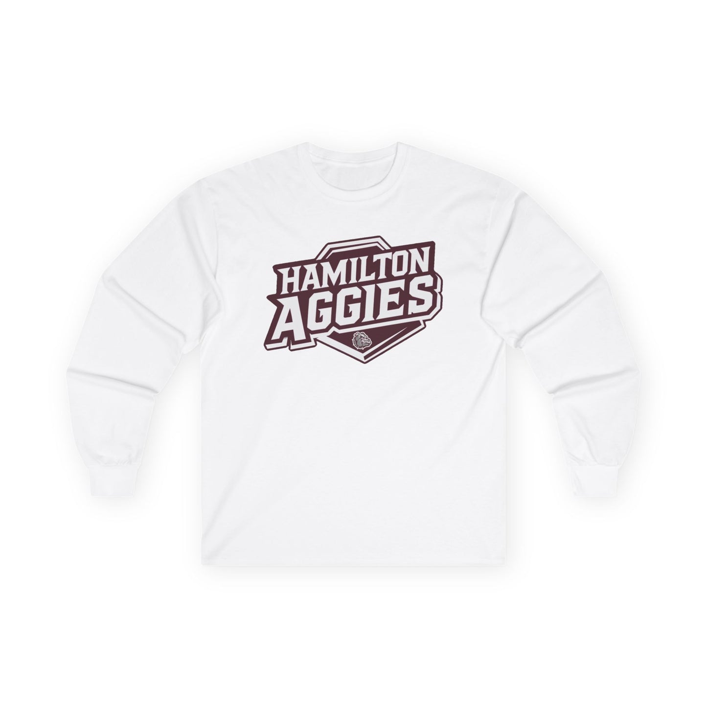 Adult Long Sleeve Tee \ Hamilton Aggies \ HA1