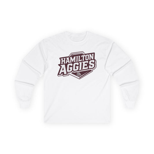 Adult Long Sleeve Tee \ Hamilton Aggies \ HA1