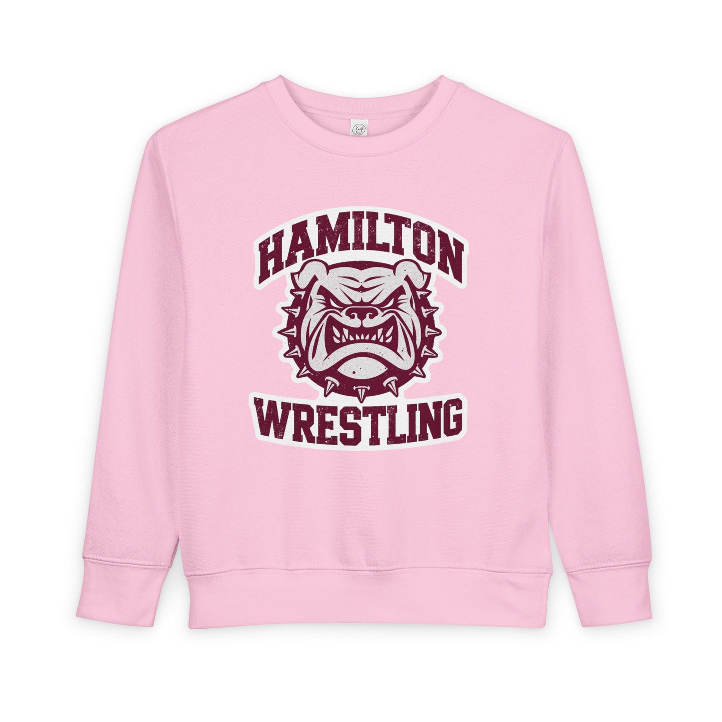 Toddler Crewneck Sweatshirt \ Hamilton Aggies Wrestling \ HAW2