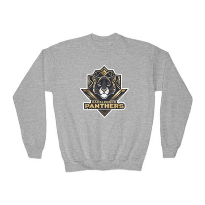 Youth Crewneck Sweatshirt \ Hackleburg Panthers \ HP1