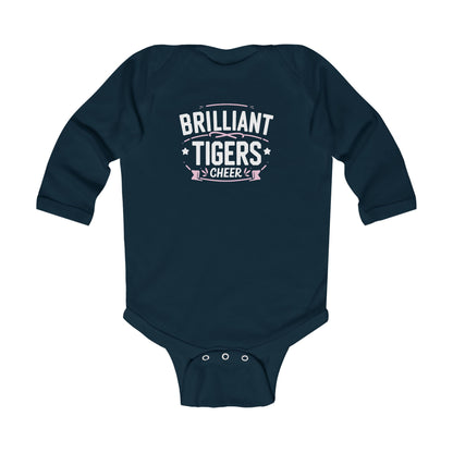 Long Sleeve Baby Bodysuit \ Brilliant Tigers Cheer \ BTC2