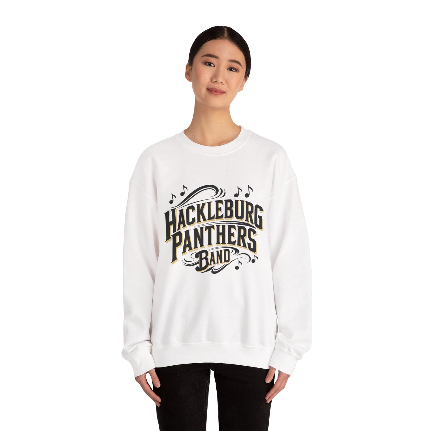 Adult Crewneck Sweatshirt \ Hackleburg Panthers Band \ HPB1