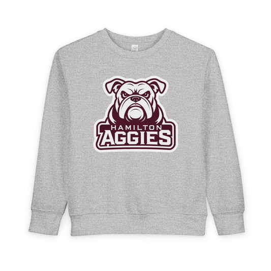 Toddler Crewneck Sweatshirt \ Hamilton Aggies \ HA4