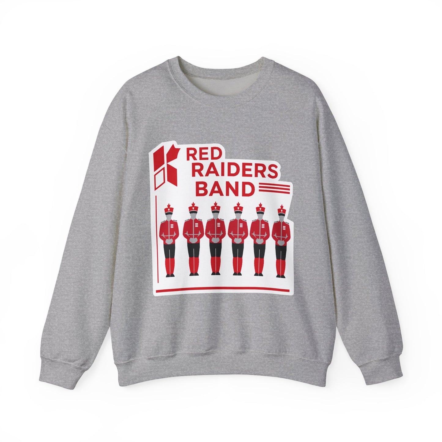 Adult Crewneck Sweatshirt \ Marion County Red Raiders Band \ MCB1