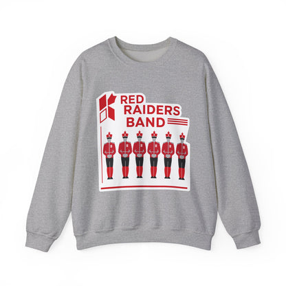 Adult Crewneck Sweatshirt \ Marion County Red Raiders Band \ MCB1