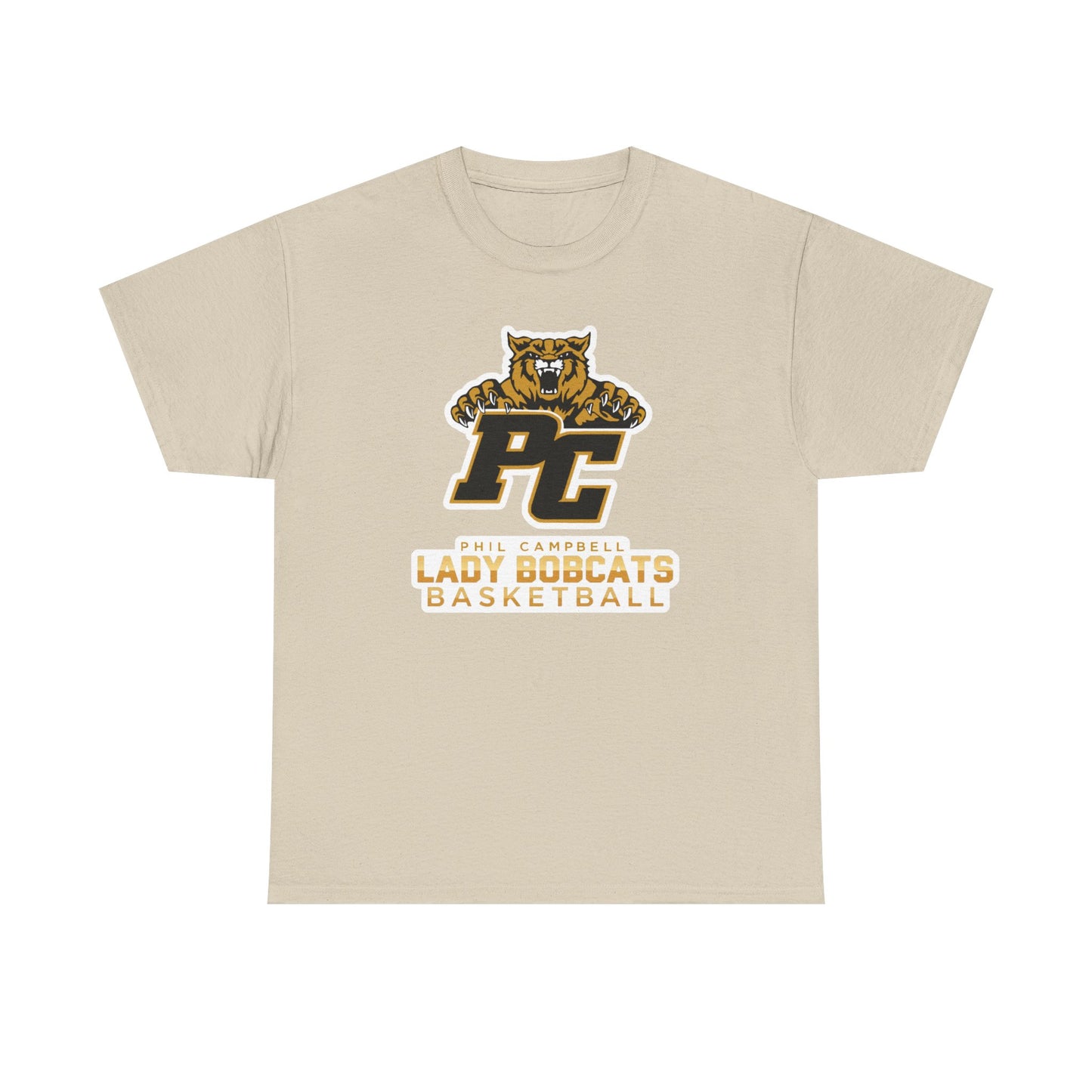 Adult Tee \ Phil Campbell Bobcats Basketball \ PCBBKG1