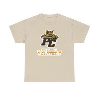 Adult Tee \ Phil Campbell Bobcats Basketball \ PCBBKG1
