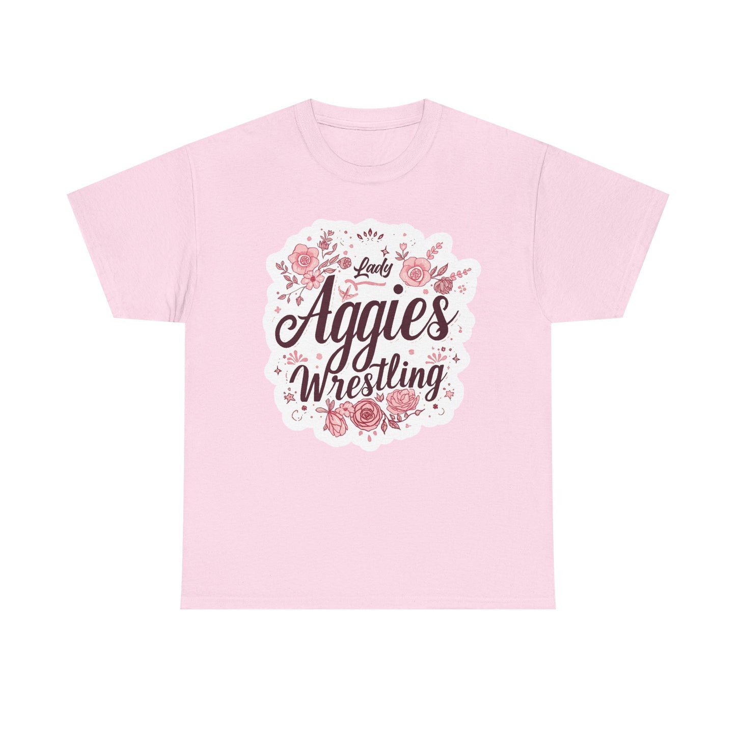 Adult Tee \ Hamilton Aggies Wrestling \ HAWG1