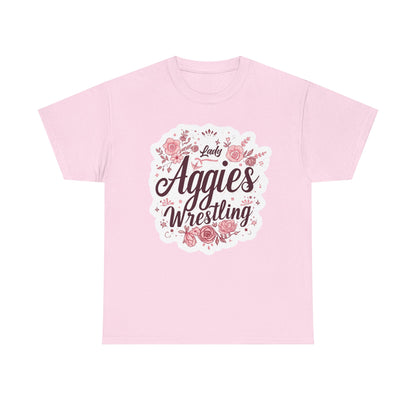 Adult Tee \ Hamilton Aggies Wrestling \ HAWG1