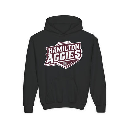 Youth Hoodie Sweatshirt \ Hamilton Aggies \ HA1