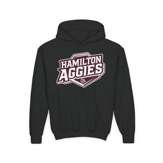 Youth Hoodie Sweatshirt \ Hamilton Aggies \ HA1