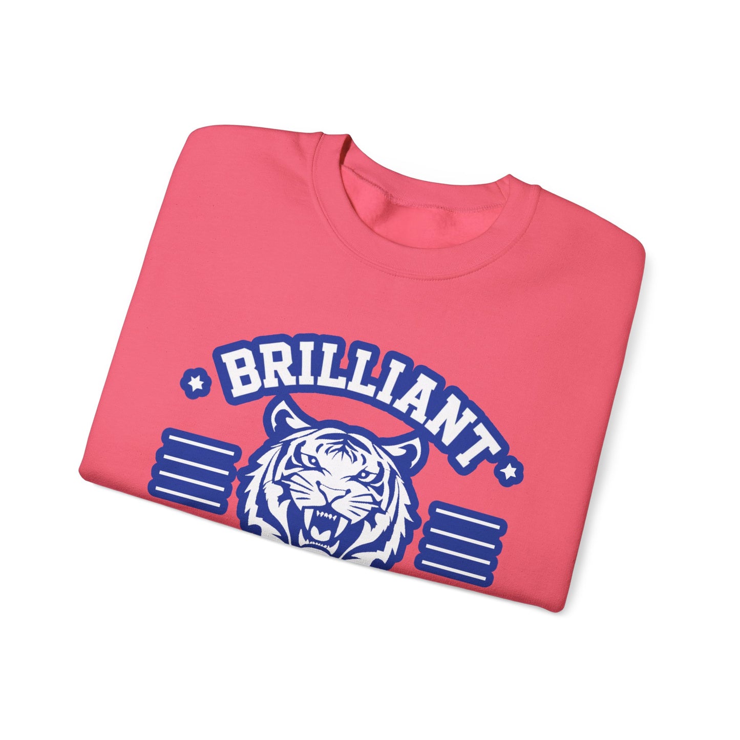 Adult Crewneck Sweatshirt \ Brilliant Tigers Football \ BTF2