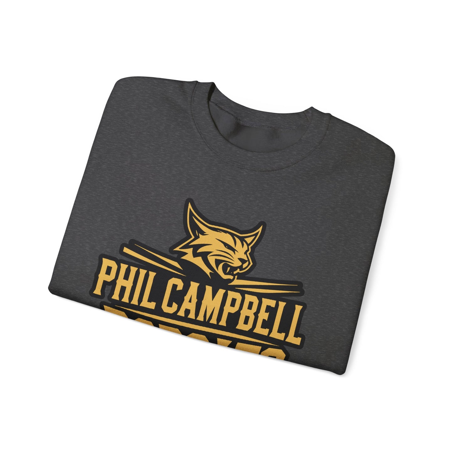 Adult Crewneck Sweatshirt \ Phil Campbell Bobcats \ PCB2